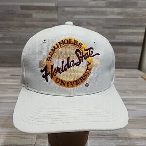 Vintage The Game FSU Hat. Florida State• NCAA • Snapback Seminoles